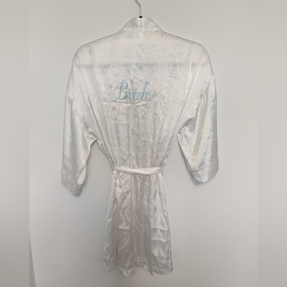 White XS Bride Robe